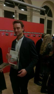 Où Joël Dicker reçoit le 25ème Prix Goncourt des lycéens, organisé en partenariat avec Babelio !
