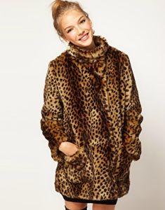 manteau léopard asos