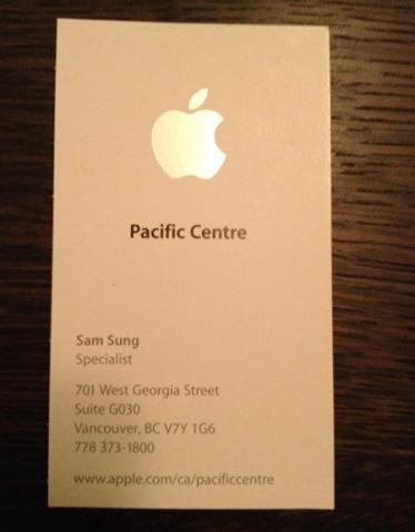 Il s’appelle Sam Sung et réussit à se faire embaucher dans un Apple Store