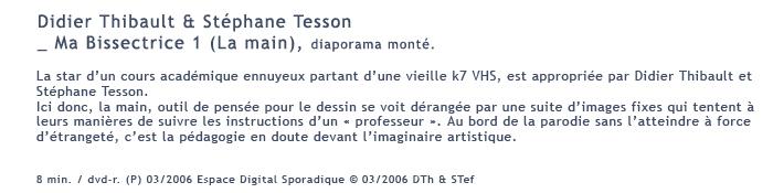 espace digital sporadique