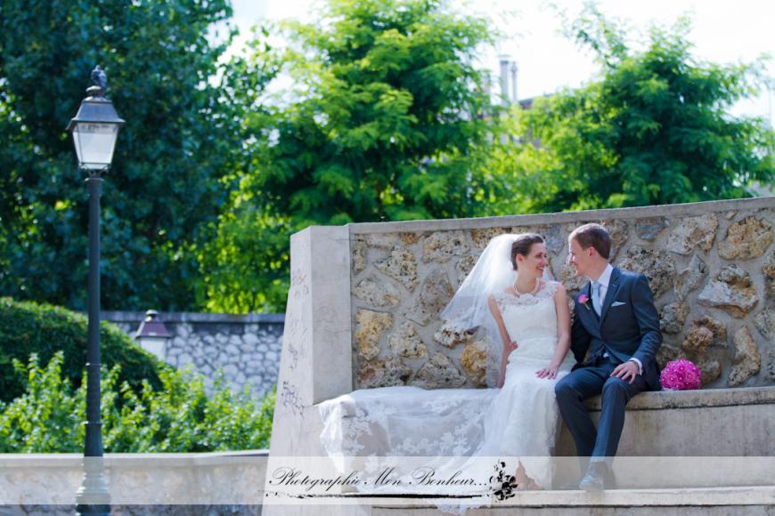 Photographe de mariage à Paris – Mariage religieux et la soirée de Stephanie et Benjamin