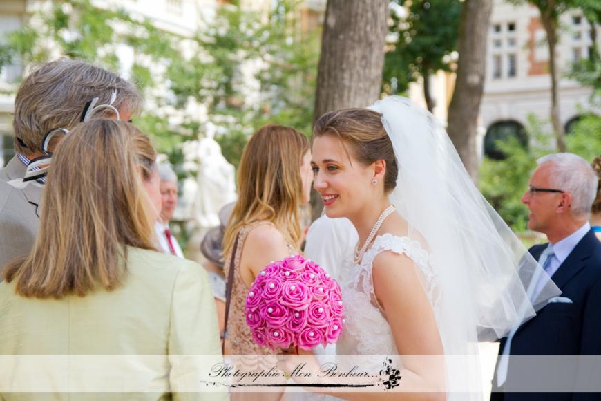 Photographe de mariage à Paris – Mariage religieux et la soirée de Stephanie et Benjamin