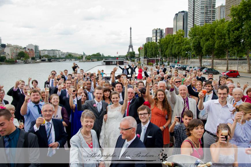 Photographe de mariage à Paris – Mariage religieux et la soirée de Stephanie et Benjamin