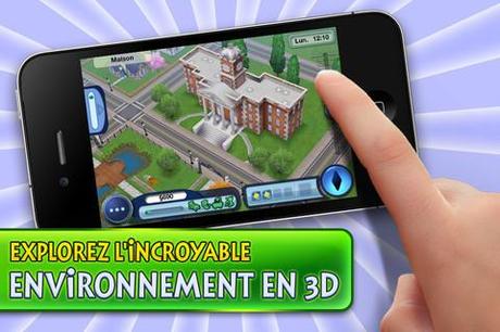 Les Sims 3 sur iPhone, passe de 6.00 € à 0.89 €...