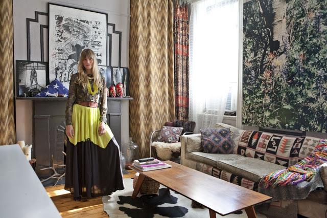 Gretchen Jones & son appartement !