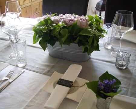 deco table campagne