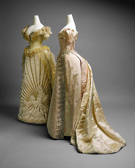 Ball gown House of Worth 1887