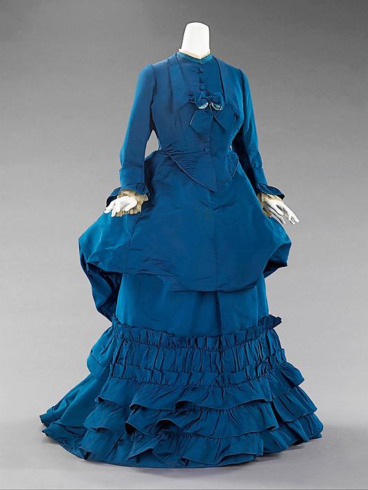 Afternoon dress House of Worth 1872