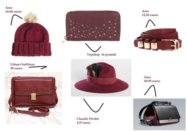 SHOPPING LIST: EN NUANCES DE BORDEAUX ET D'AUBERGINE