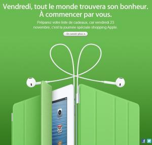 Apple annonce son Black Friday en France !!
