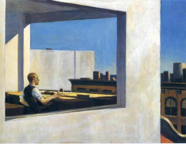 Hopper 1953 Office in a Small City