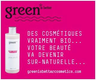 Une cosméto bio avec Green is Better Cosmetics