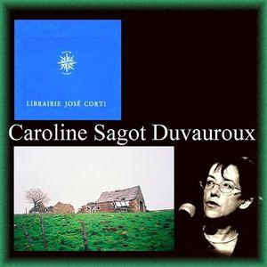 PORTRAIT DE  CAROLINE SAGOT DUVAUROUX