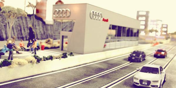 Audi quattro Experience race video