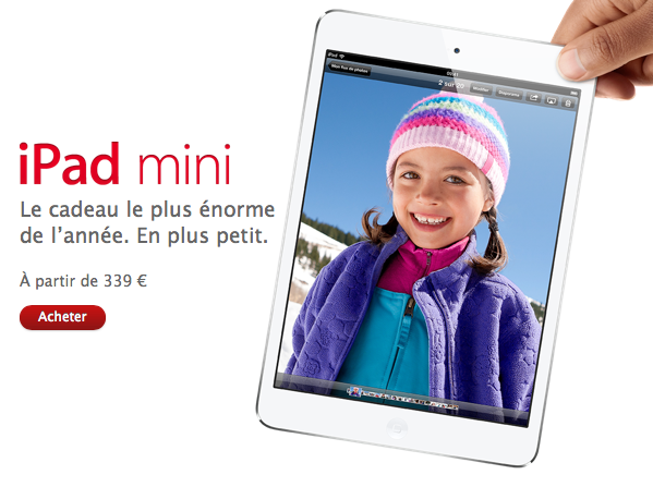 ipad mini apple store