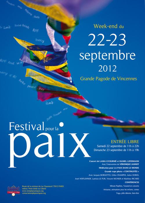 Festival pour la paix 2012 à la Grande Pagode de Vincennes
