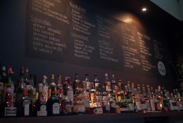Bar à cocktail option whisky