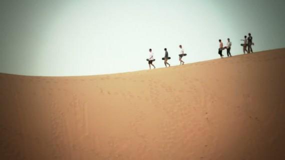 Skateboarding in Ordos !