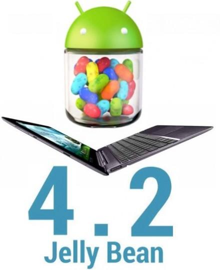 Les tablettes Transformer de Asus vont passer à Jelly Bean 4.2