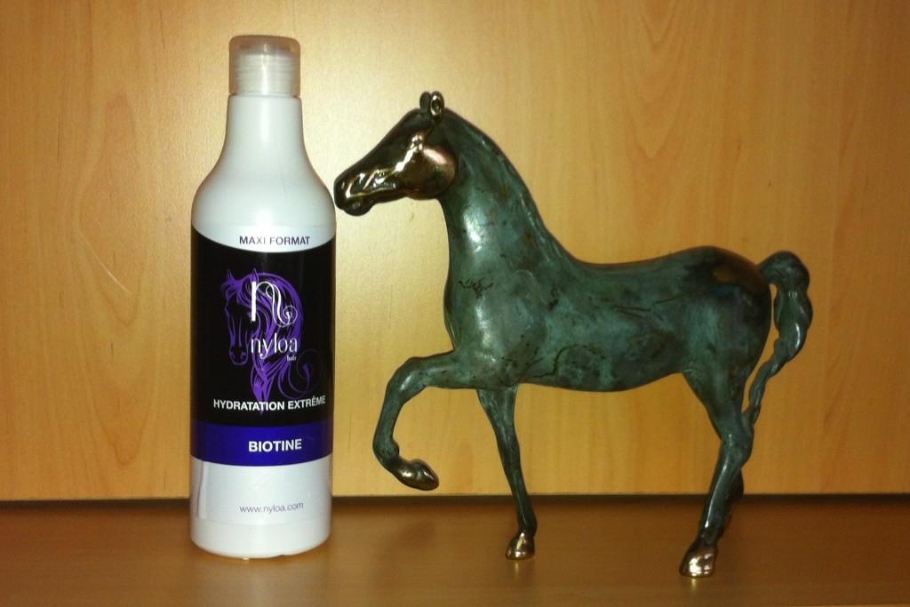 Nyloa et le shampoing pour cheval