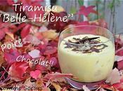 Tiramisu façon "Belle- Hélène" (poire chocolat)
