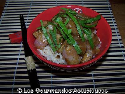 Ocas du Pérou à la chinoise