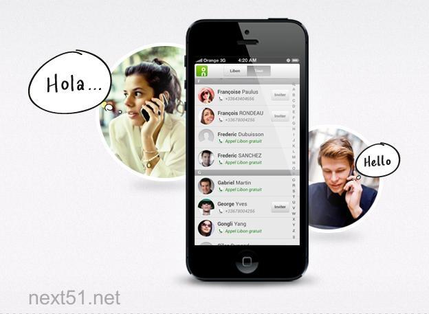 Appelez gratuitement tous vos amis LibOn sur votre iPhone ...