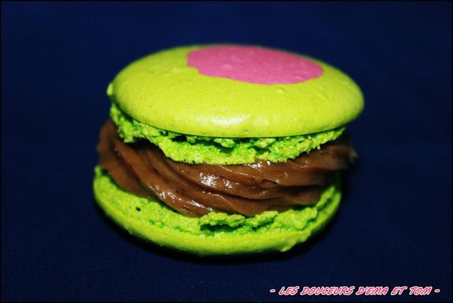 Macarons à la mousse de pralin