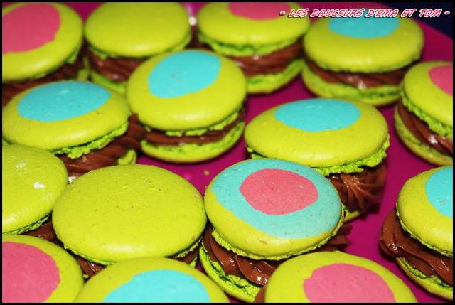 Macarons à la mousse de pralin