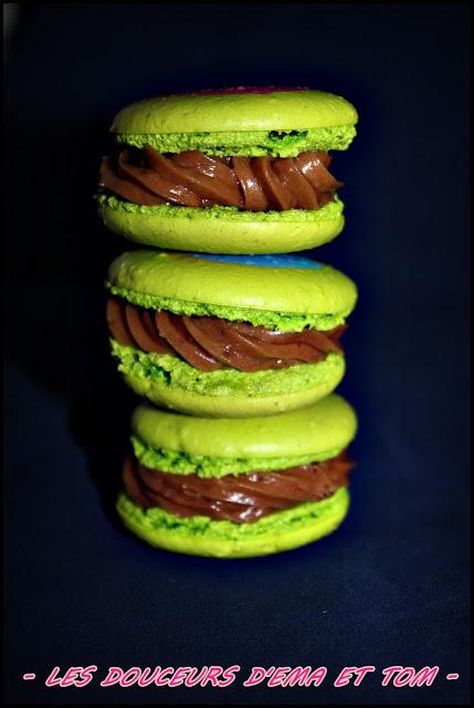 Macarons à la mousse de pralin