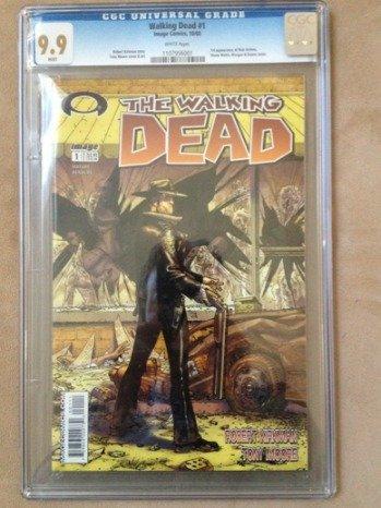 Le premier numéro de The Walking Dead vendu 10 000 dollars