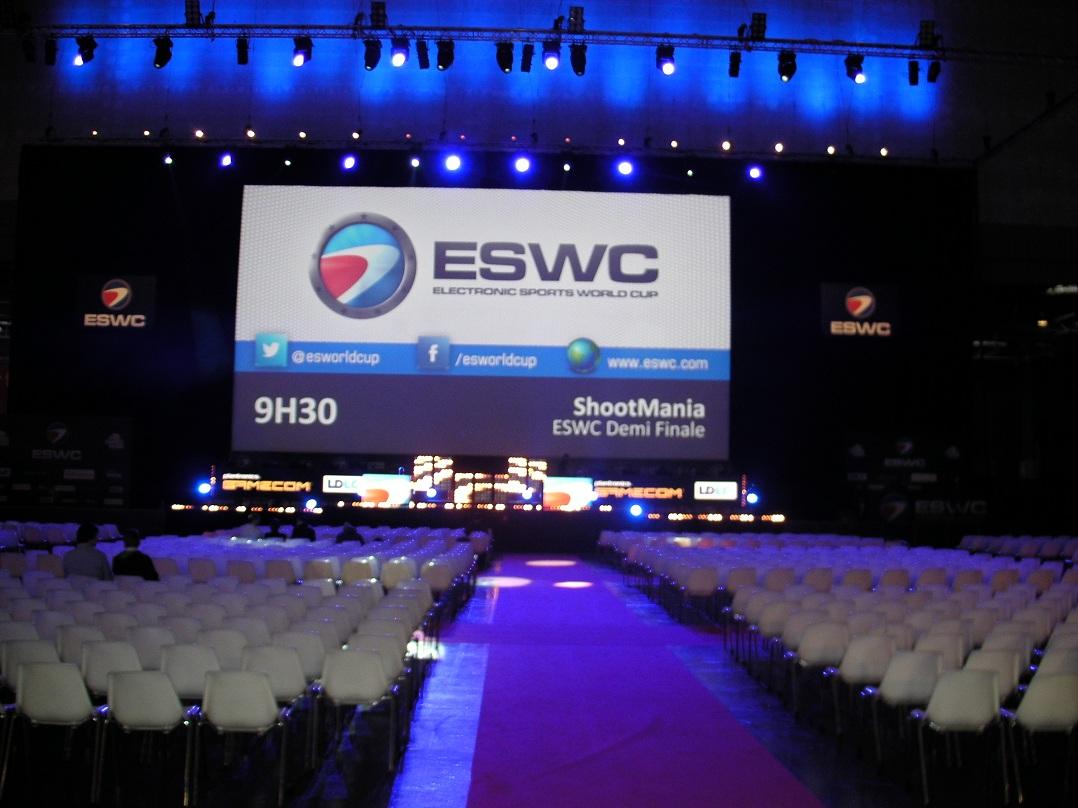 Retour sur l’ESWC au Paris Games Week 2012