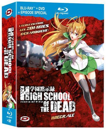 Le Bluray de l’anime High School Of The Dead, bientôt en France