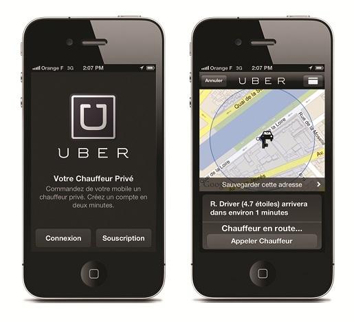 Uber appli Uber, la réussite dune startup