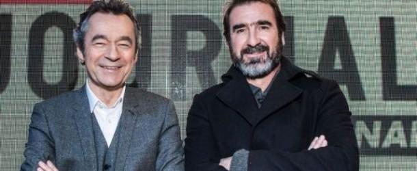 Eric Cantona prend les commandes du « Grand Journal » sur Canal +