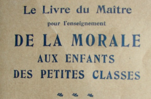 Il n’y a pas qu’à l’école qu’il faudrait remettre des leçons de morale…
