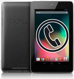 Nexus 7 – Bientôt utilisable comme téléphone
