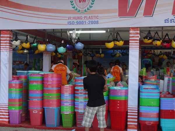 Foire commerciale vietnamienne au Cambodge