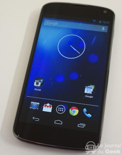 La puce 4G du Nexus 4 est fonctionnelle !