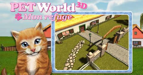 L'Apps gratuite de la semaine sur iPhone: PetWorld 3D: Mon refuge