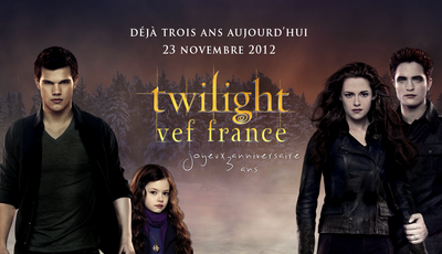Happy birthday Twilight vef France !