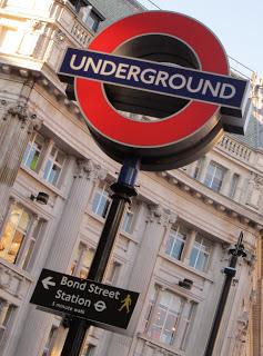 Londres par l'affichage