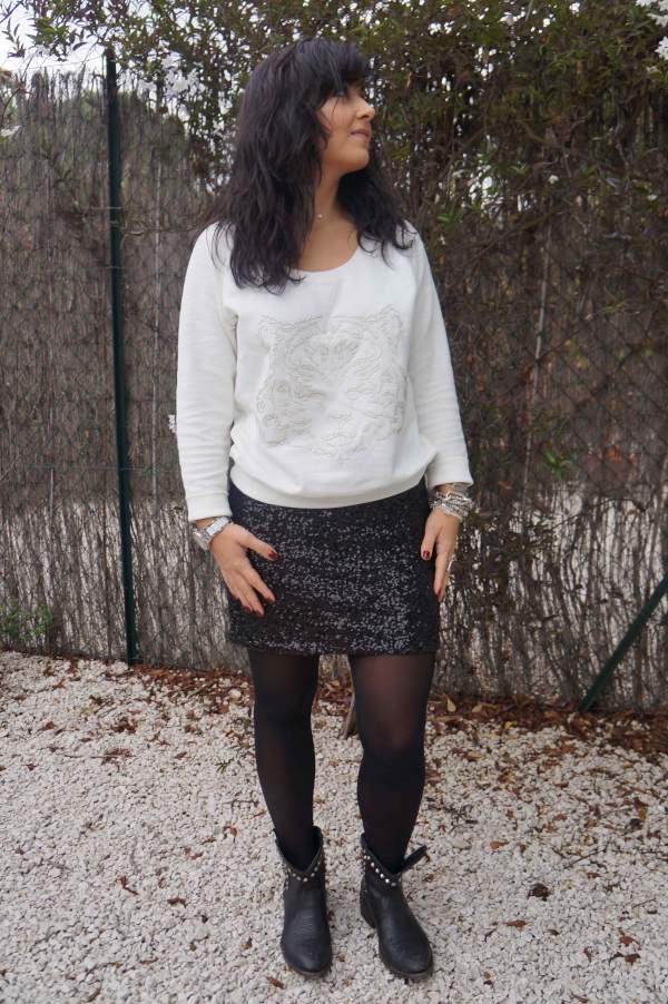 Tiger Sweat and Sequin