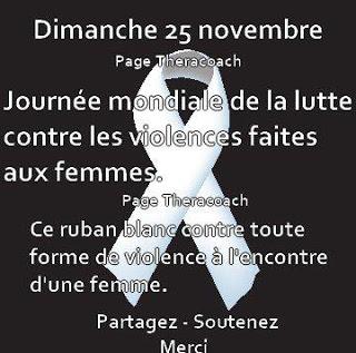 25 novembre: journée mondiale de lutte contre la violence faite aux femmes