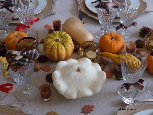 [Thanksgiving] Ma table de Thanksgiving / My Thanksgiving table