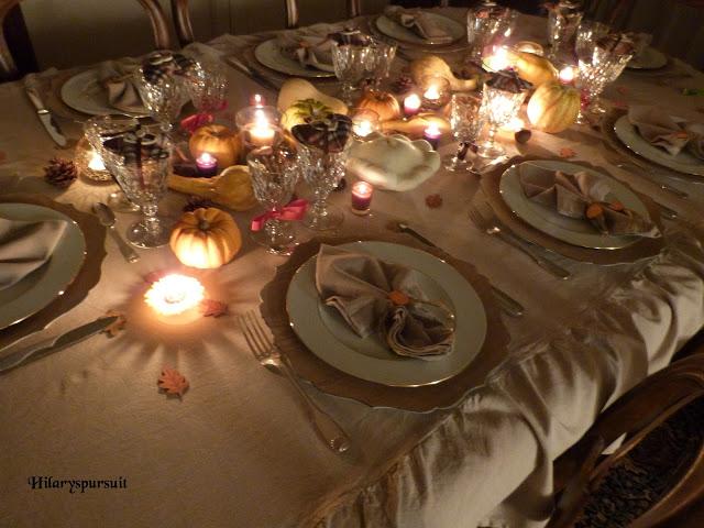 [Thanksgiving] Ma table de Thanksgiving / My Thanksgiving table