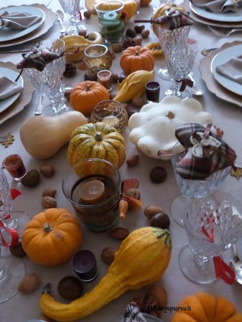 [Thanksgiving] Ma table de Thanksgiving / My Thanksgiving table