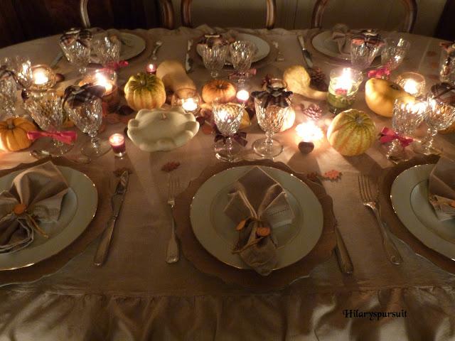 [Thanksgiving] Ma table de Thanksgiving / My Thanksgiving table