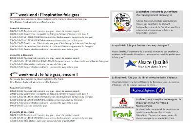 Du 24 novembre au 31 décembre, l'Ancienne Douane accueille Le Village du Foie Gras Fermier D'Alsace