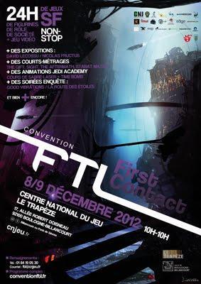 Affiche FTL 2012Mini Convention FTL : First Contact
